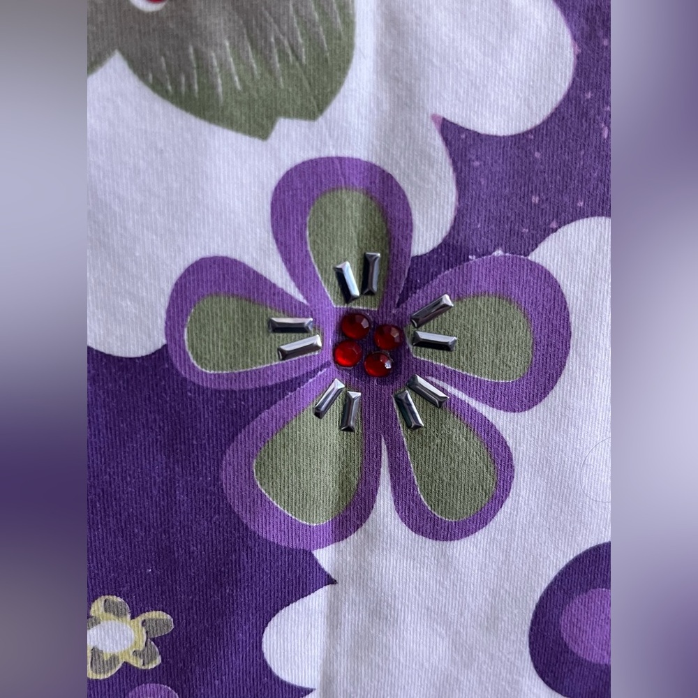 Women’s Tshirt Short Sleeve purple Color Size 1 - Picture 11 of 14